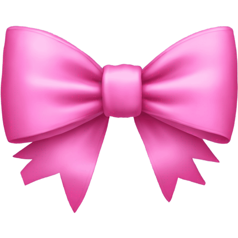 Pink coquette bow  emoji