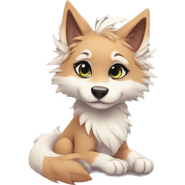 Cute Cool furry by Falvie, griffsnuff, LiLaiRa emoji