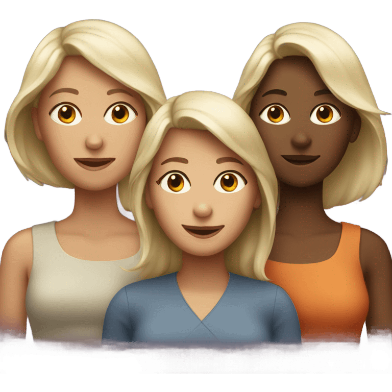 3 women in Australia  emoji