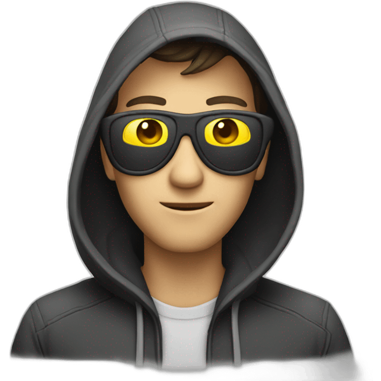 Hacker man emoji