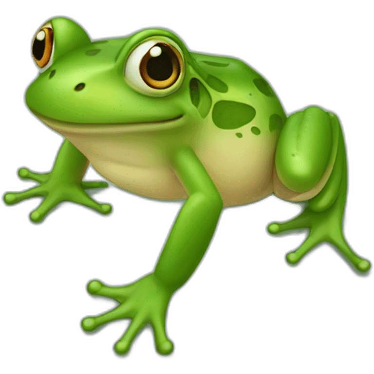 frog de aniversário emoji