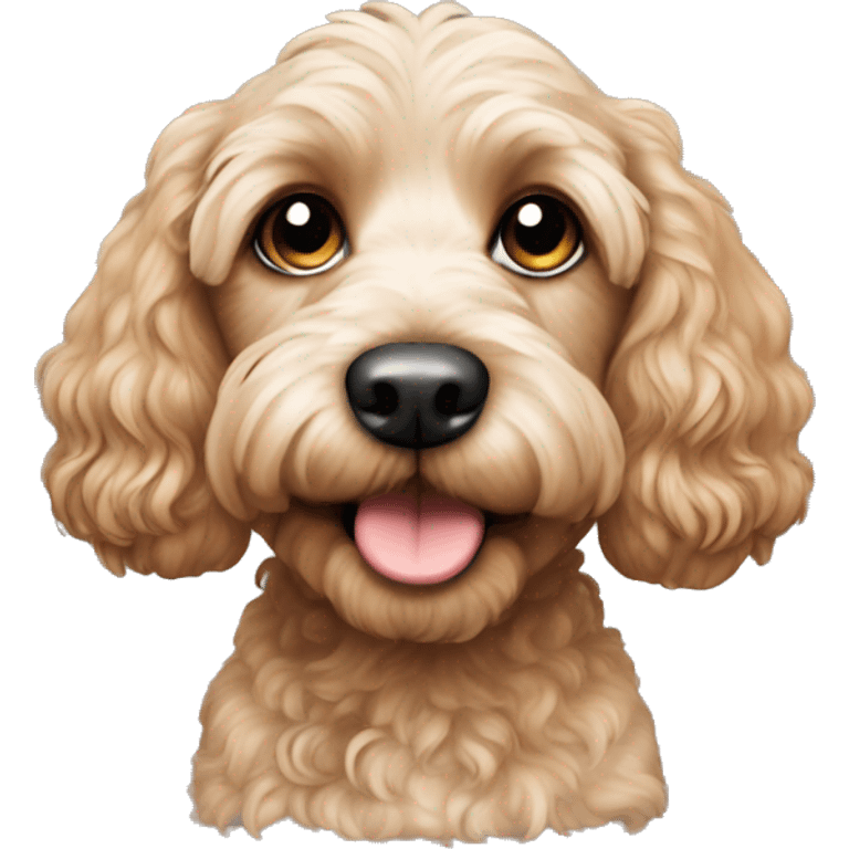 Cockapoo dog called Roxy  emoji