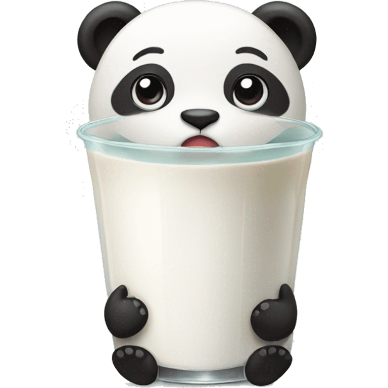 panda milk emoji