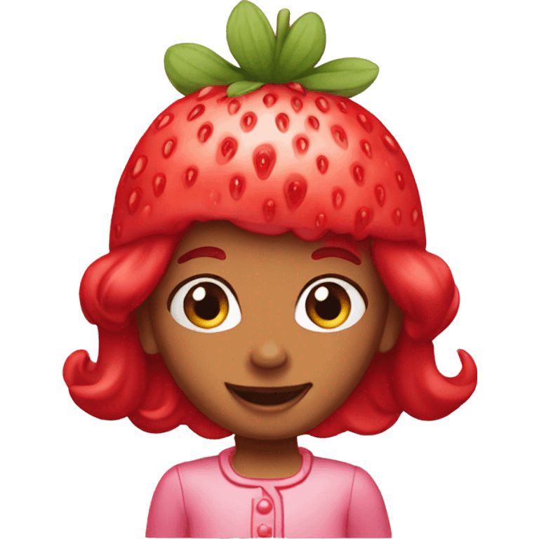 Strawberry shortcake  emoji