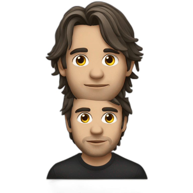 Orelsan et gringe emoji