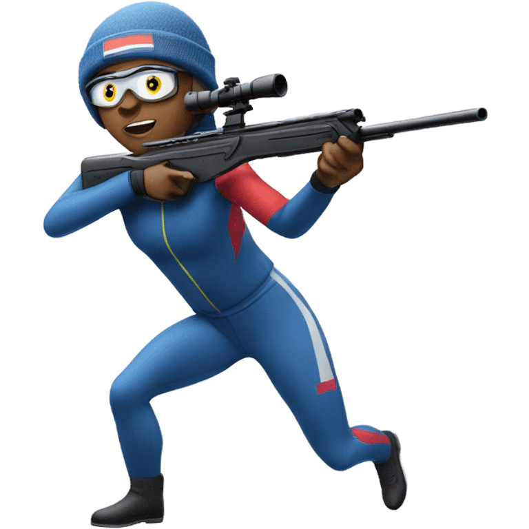 biathlon shooter emoji