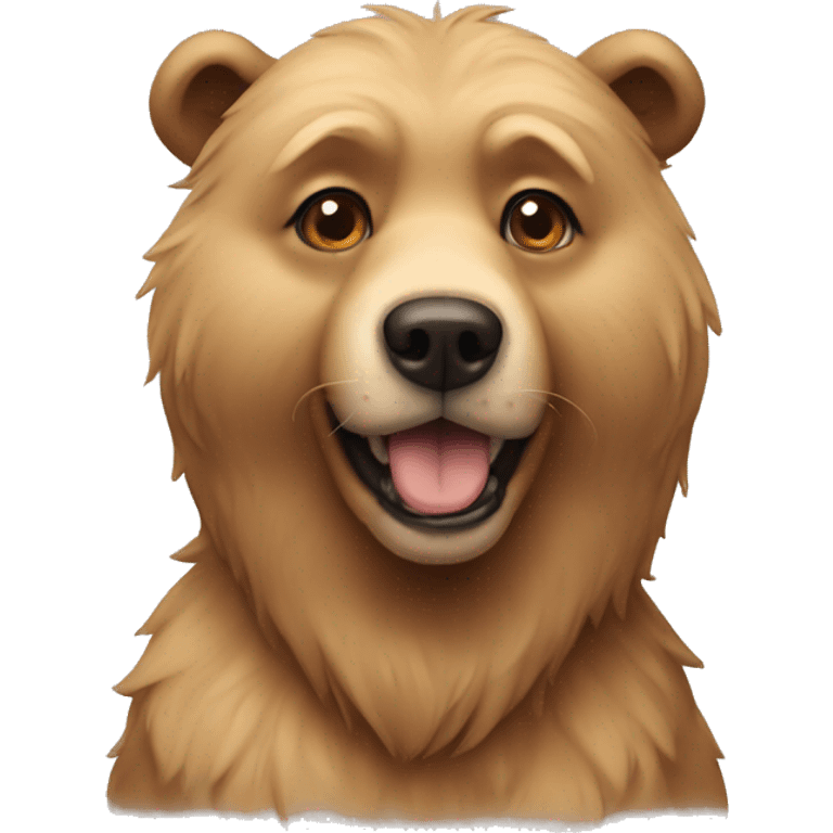 dog bear emoji