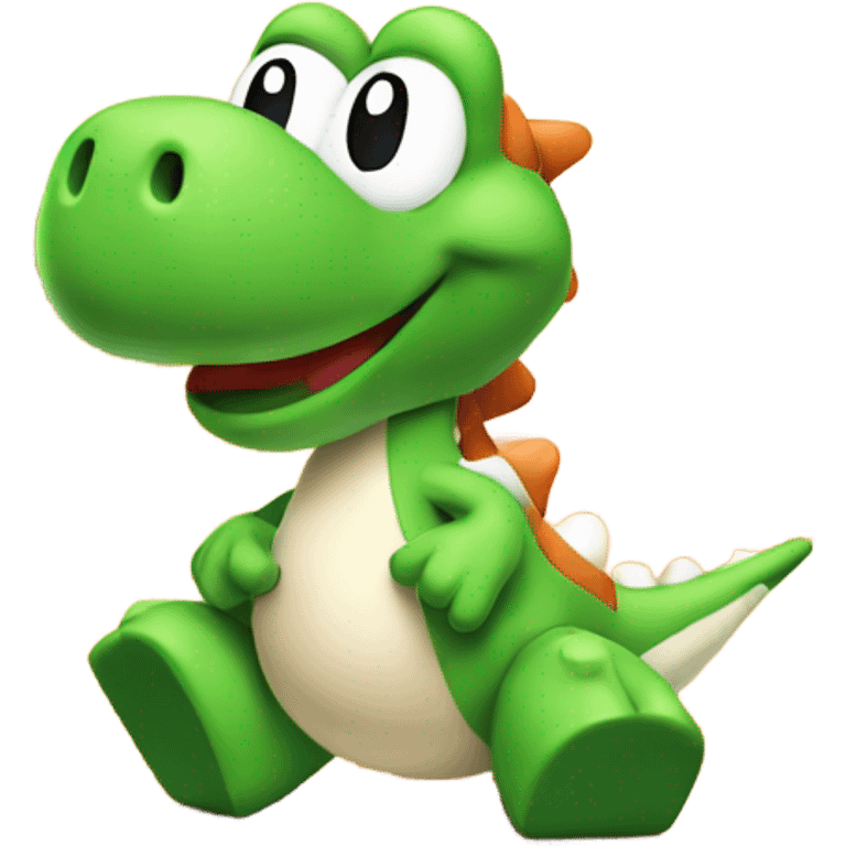 Yoshi in the desert  emoji