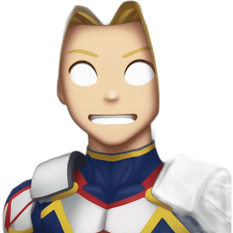 my hero academia all might emoji