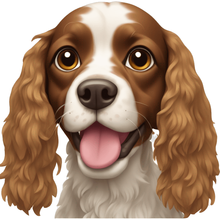 french britanny spaniel dog emoji