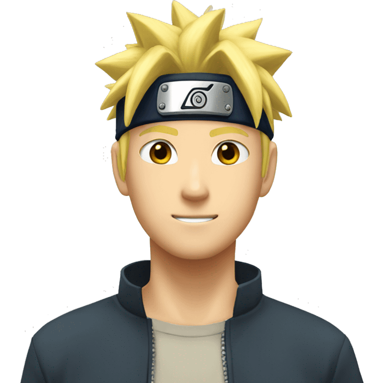 Naruto blond hair emoji