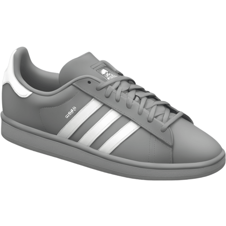 Grey adidas Campus  emoji