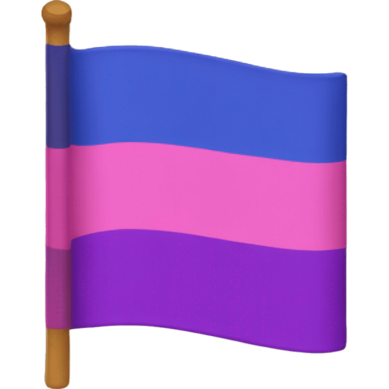 bisexual flag emoji