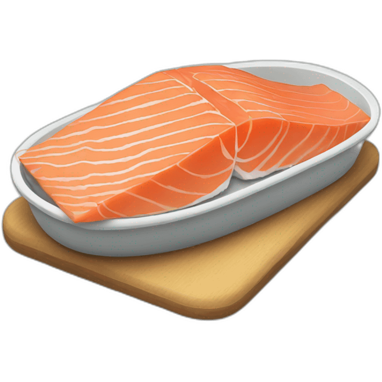 cooked salmon emoji