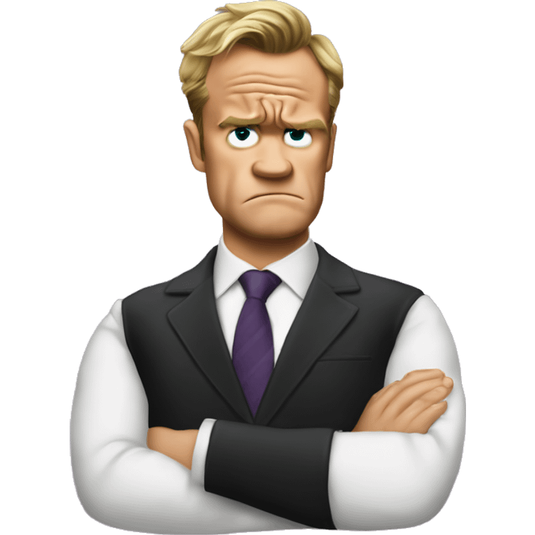 barney stinson angry emoji