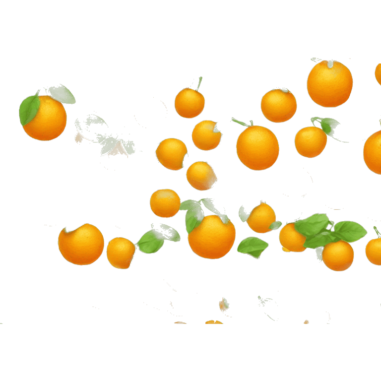 orange fruit emoji