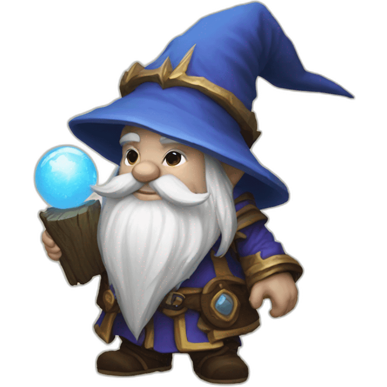 World of warcraft wizard gnome emoji