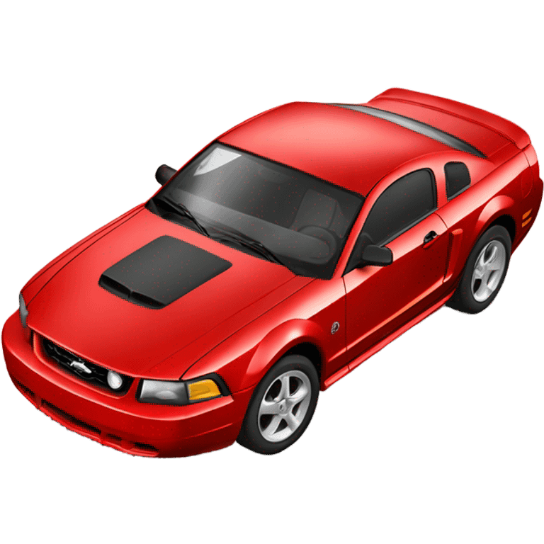 Ford mustang 2003 red emoji