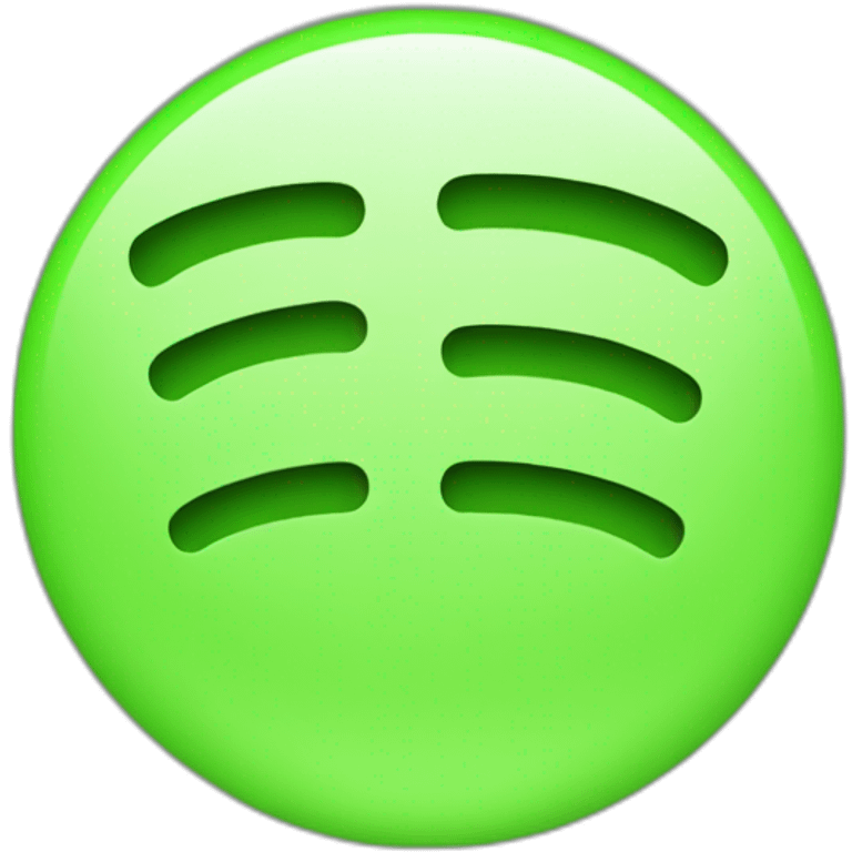 Spotify logo emoji