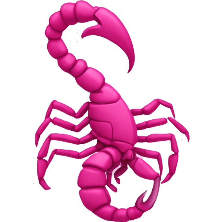 Pink scorpio emoji