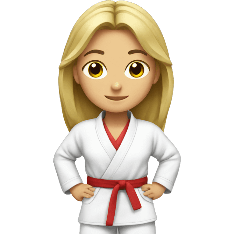 judo girl emoji