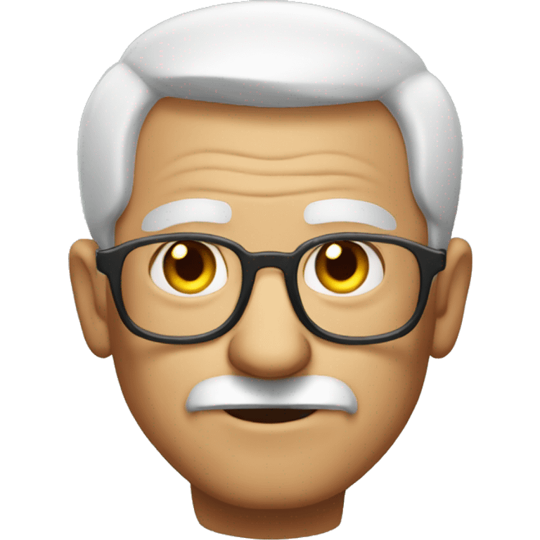 buff old man with glasses emoji