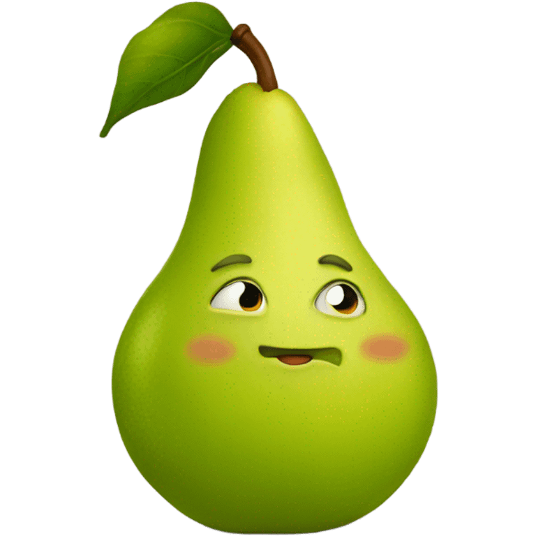 Pear emoji