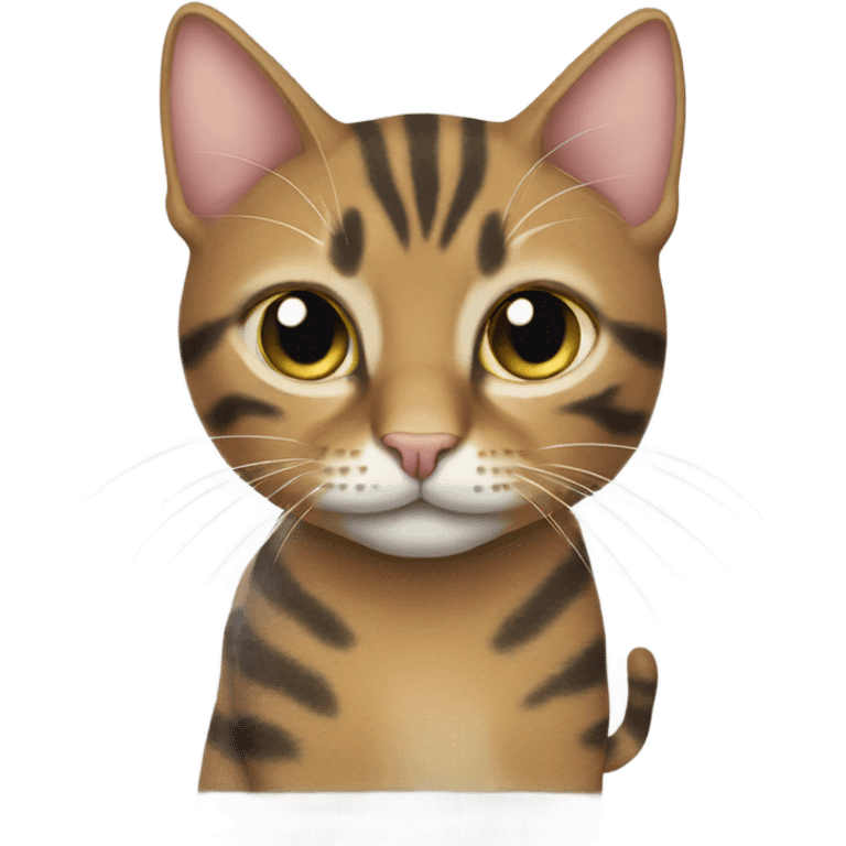 Three legged cat tabby  emoji