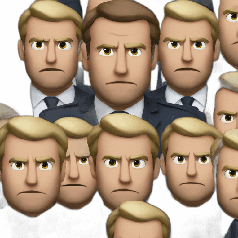 Macron pissed emoji