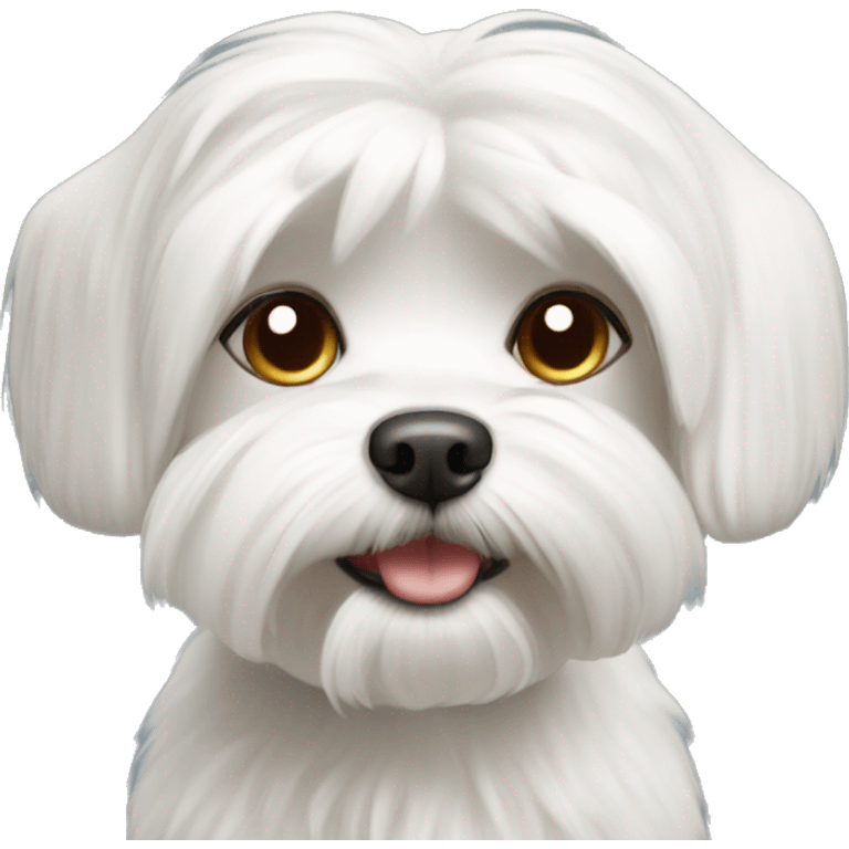 Maltese Dog Short Hair emoji