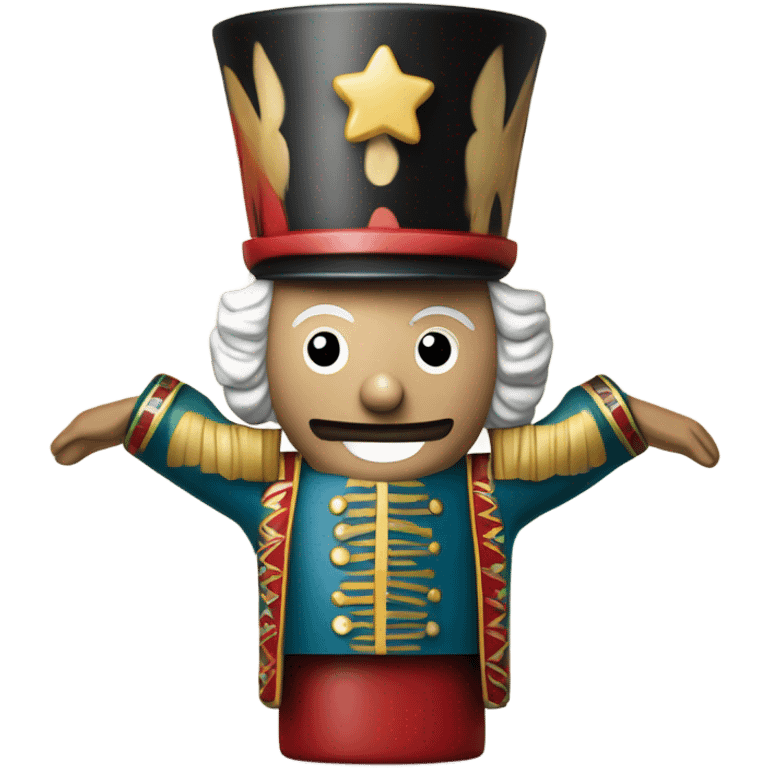 christmas nutcracker full body emoji