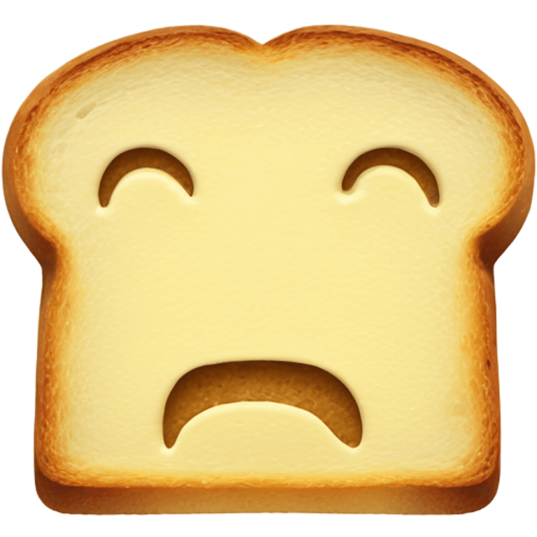 Buttered toast emoji