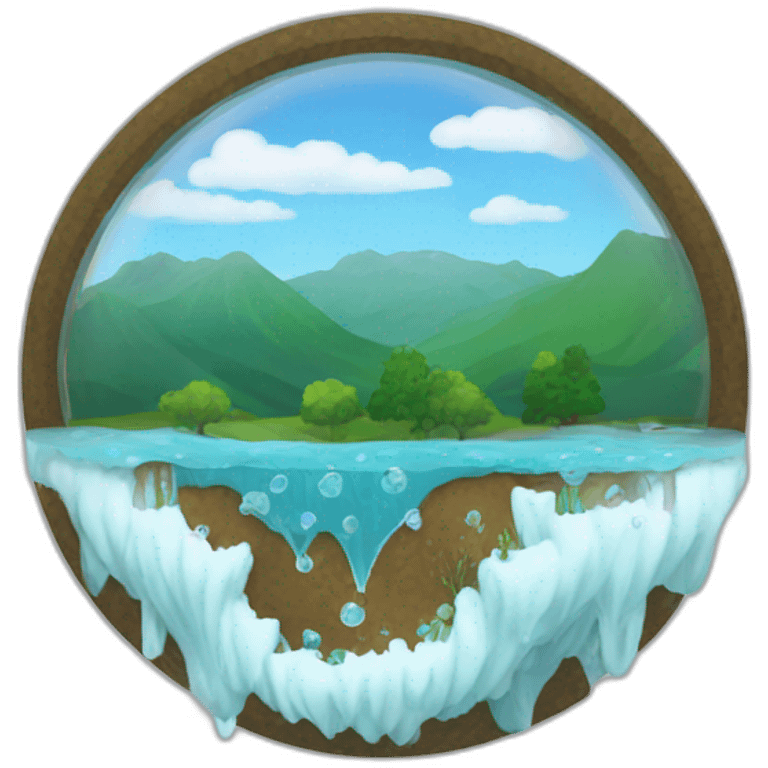 hydrological cycle emoji