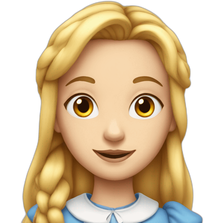 alice in Wonderland emoji