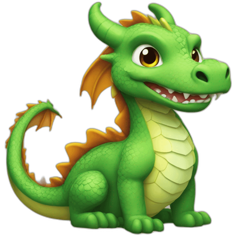 dragon cute Sicily emma emoji