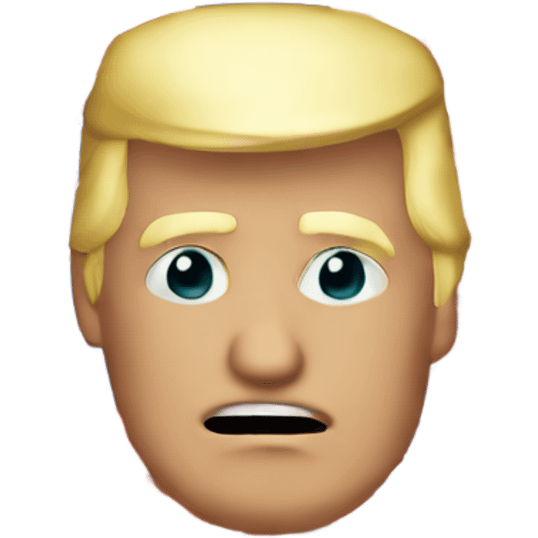 Donald Trump with Flag emoji