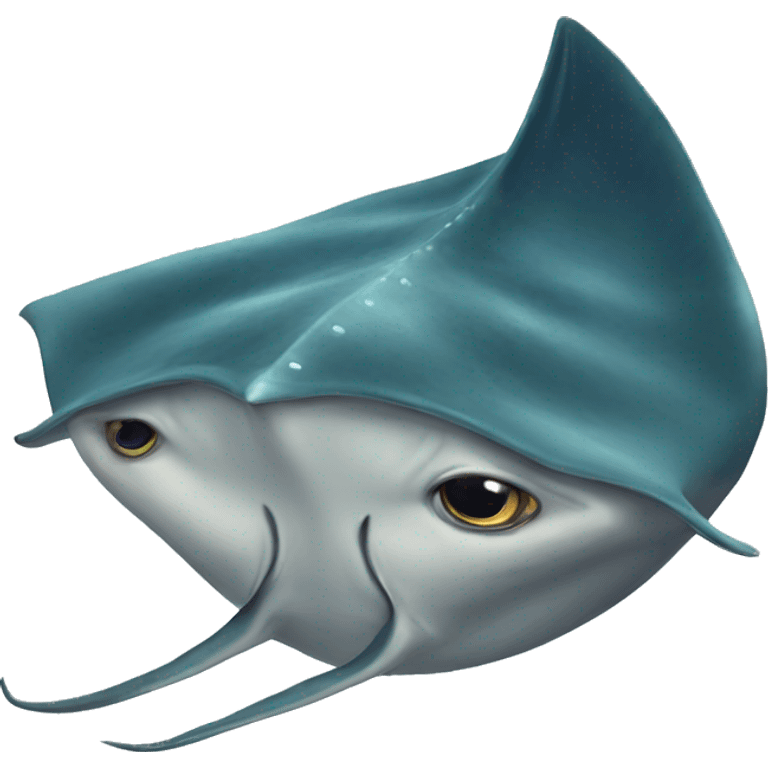 Majestic stingray  emoji