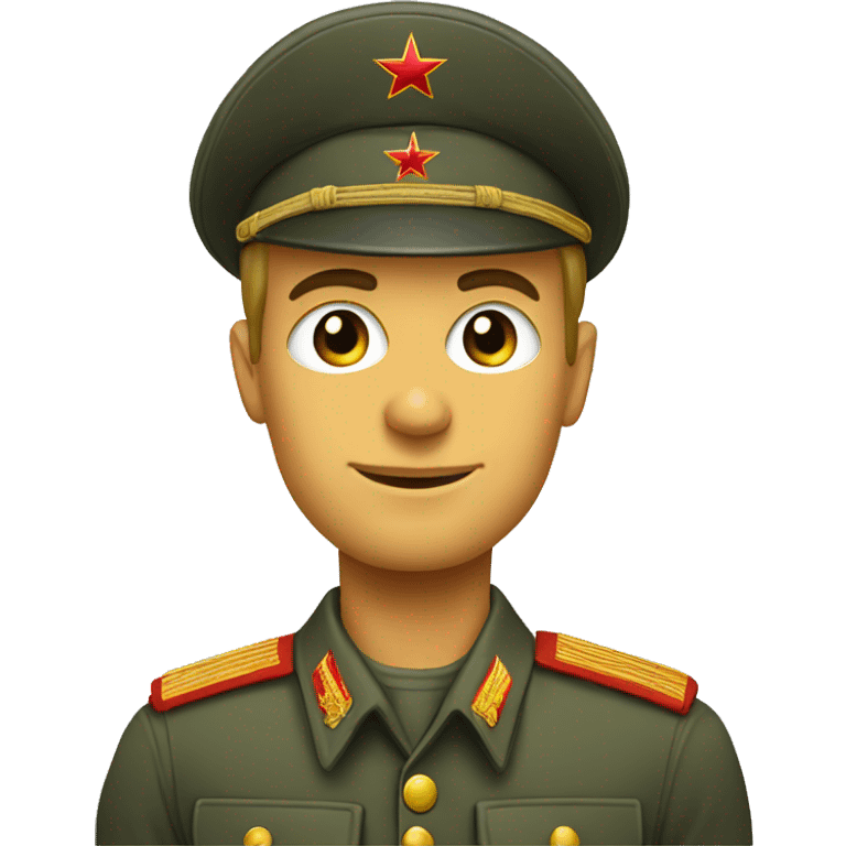 soviet soldier from ussr emoji