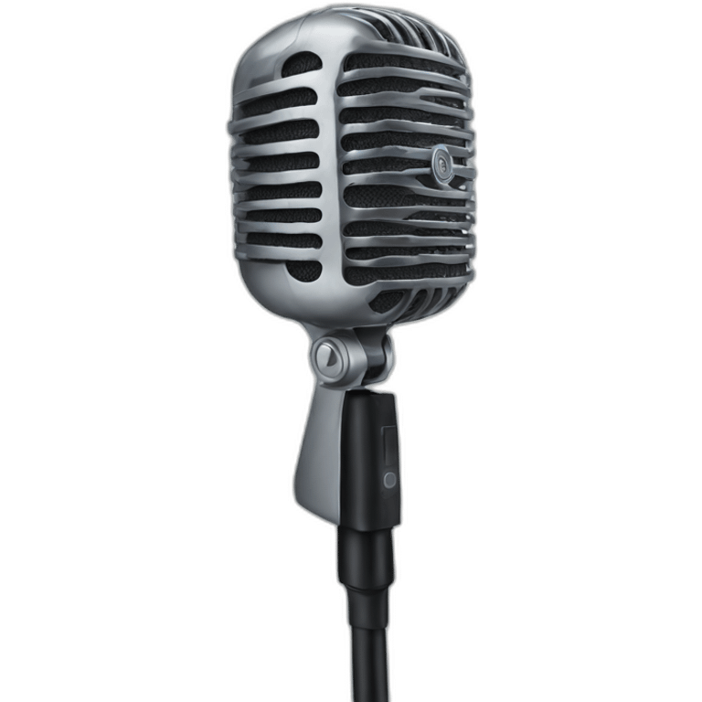 Microphone emoji