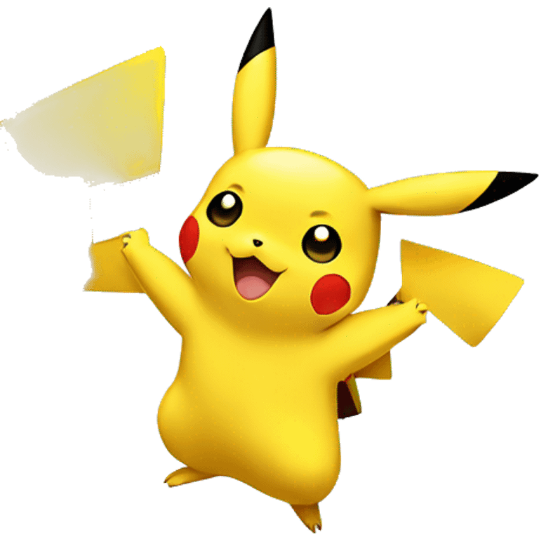 pikachu do high five emoji