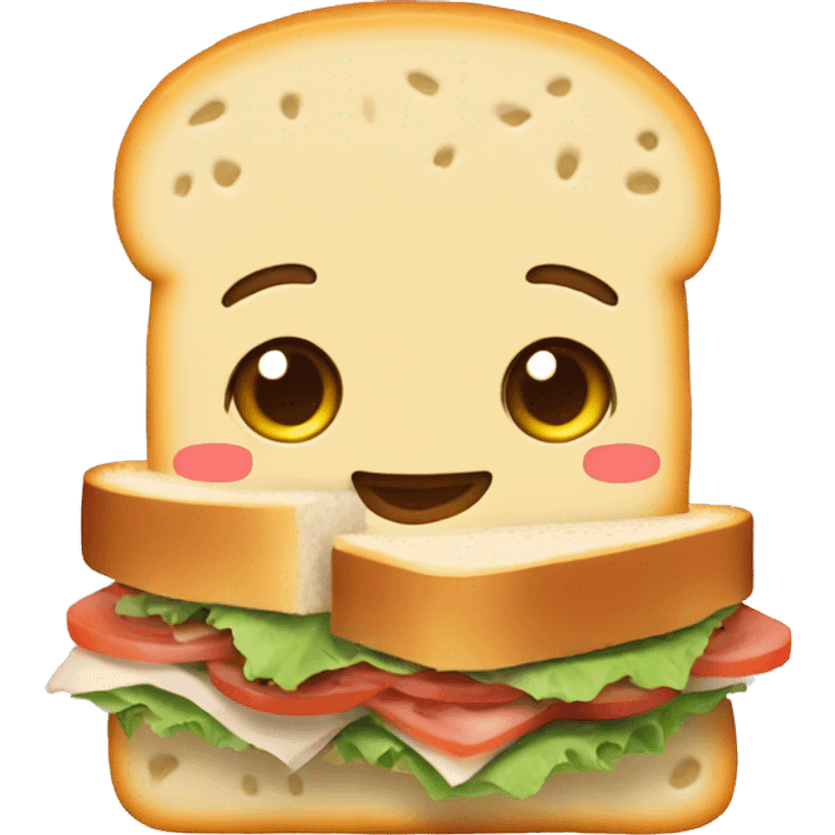 cute sandwich emoji