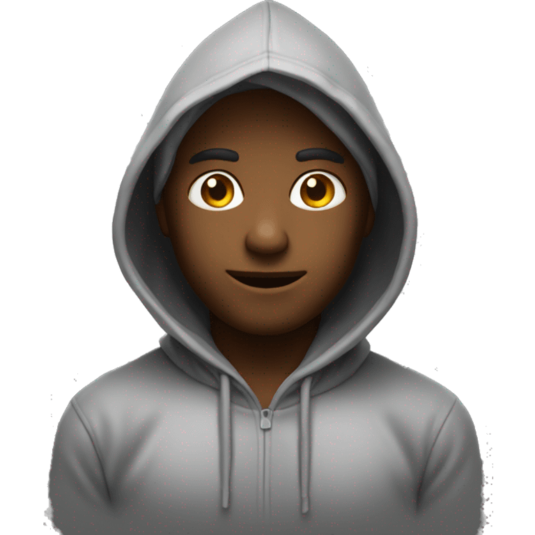 Smit with a hoodie emoji