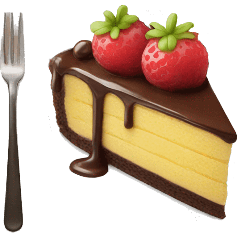 dessert-on-a-plate emoji