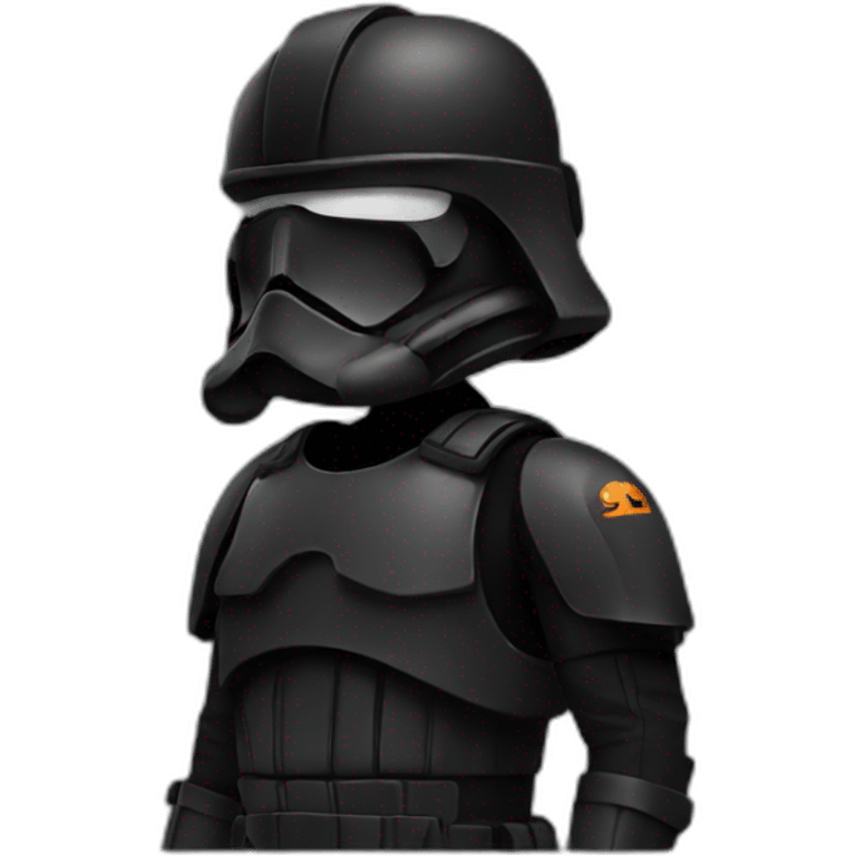 Dark trooper  emoji