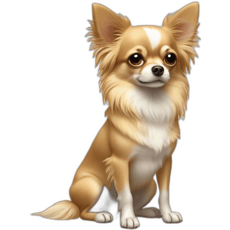 Chihuahua longhair emoji