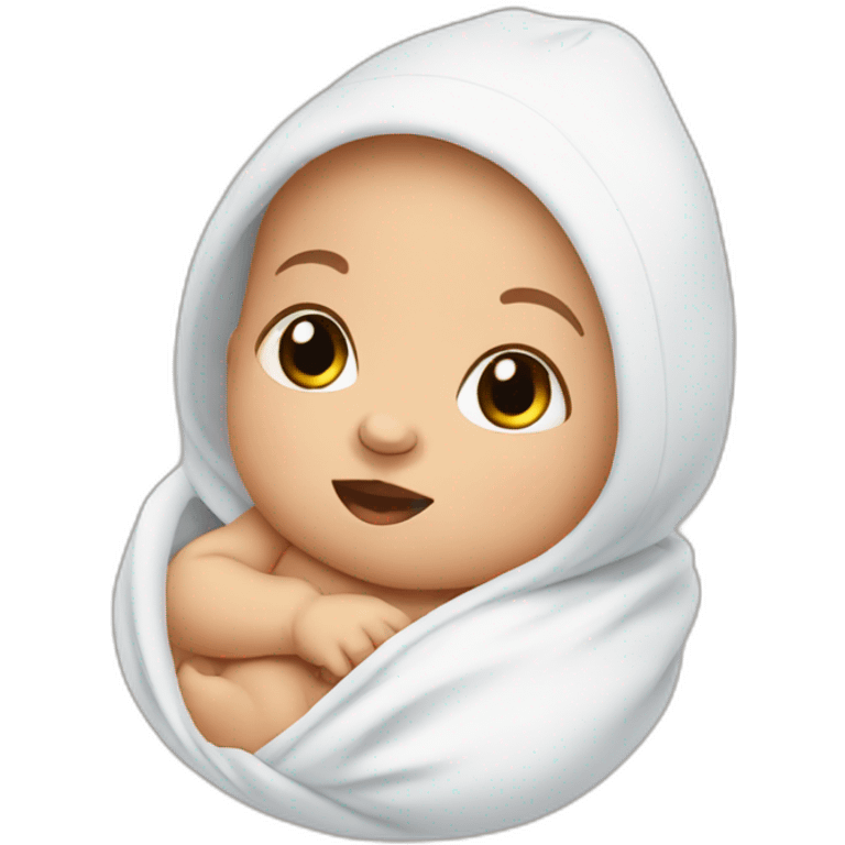 A newborn baby  emoji