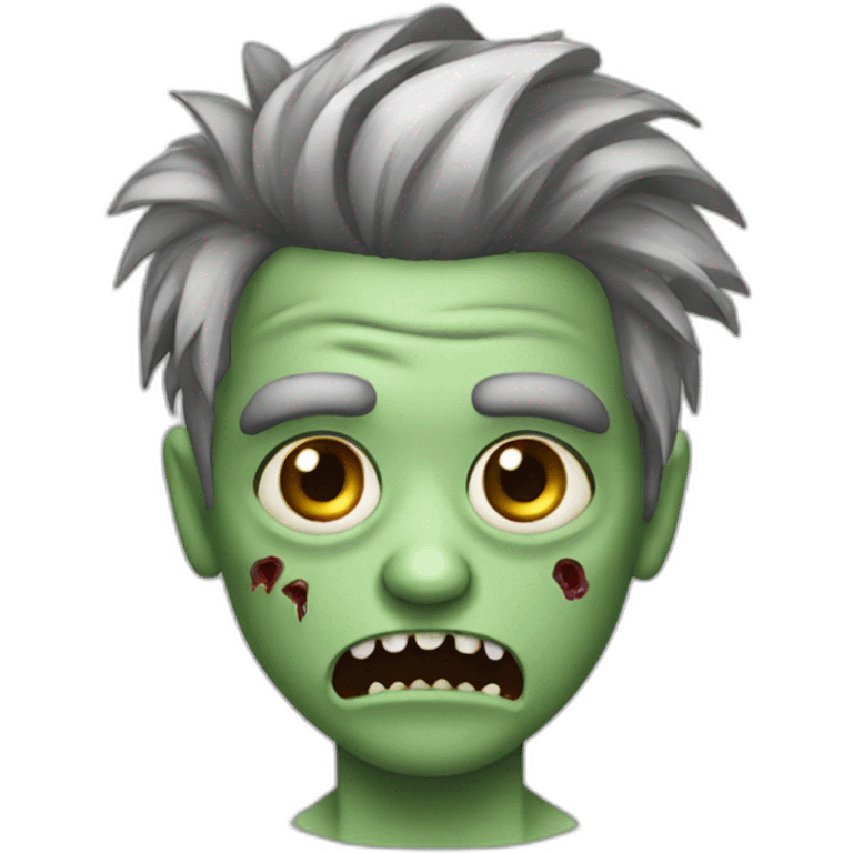 Zombie  coiffeur emoji