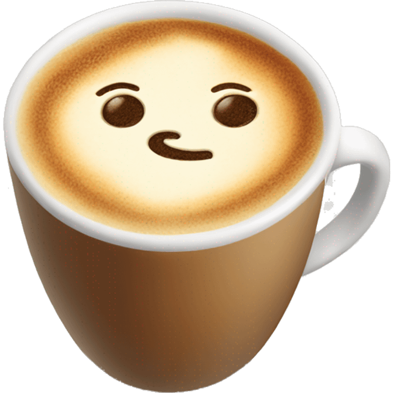 Coffe latte  emoji