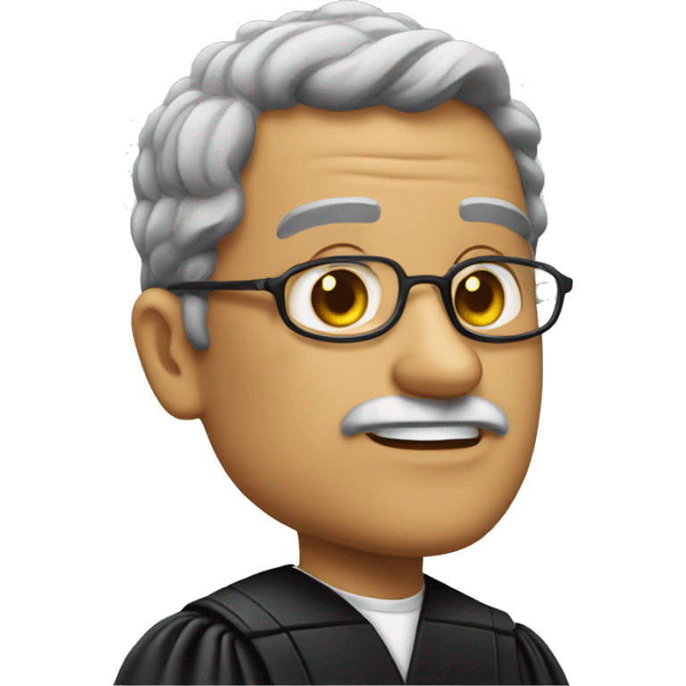 A JUDGE emoji