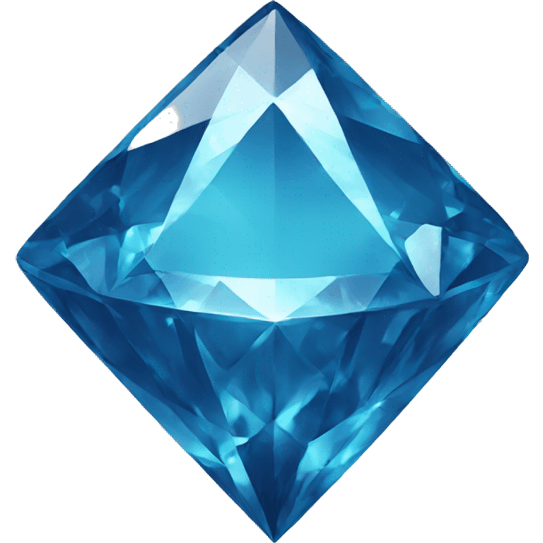 Blue diamond emoji